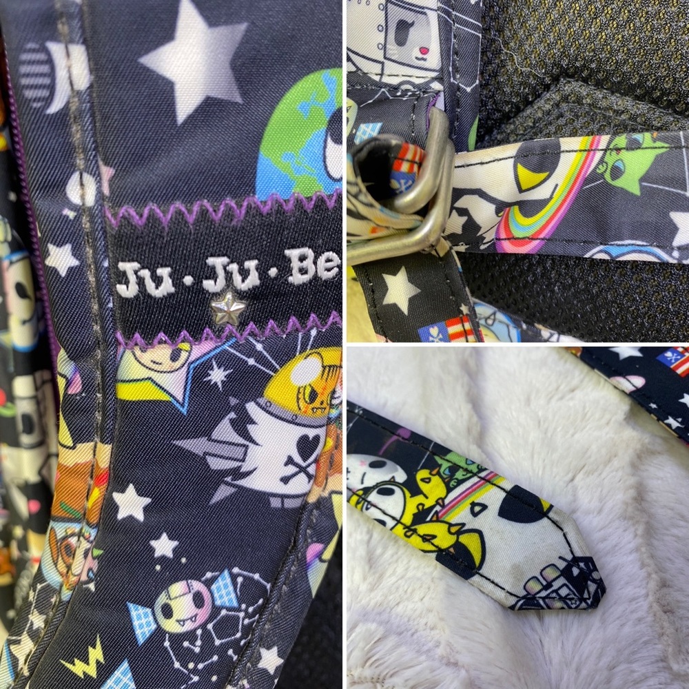 🌈SOLD🌈JuJuBe x Tokidoki Space Place Donut Unicorn Kawaii Full Size Large Pack - Picture 8 of 16